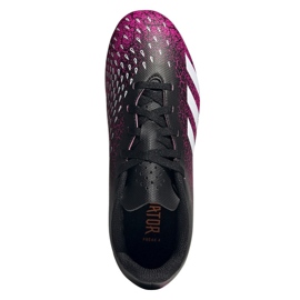 Chuteiras Adidas Predator Freak.4 FxG Jr FW7536 multicolorido rosa 2 Chuteiras Adidas Predator Freak.4 FxG Jr FW7536 multicolorido rosa 2