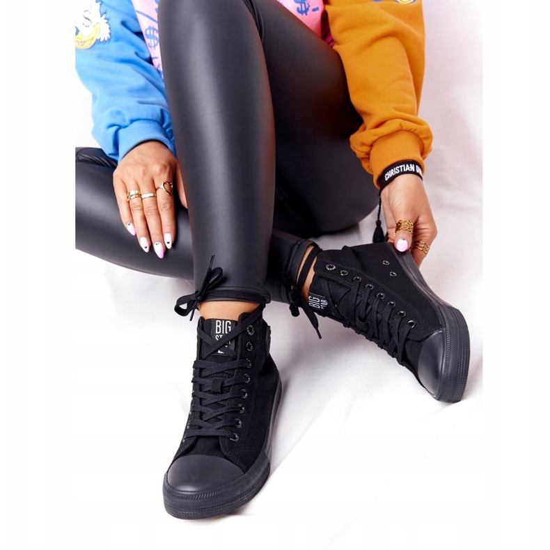 Tênis cano alto Big Star FF274A170 preto 3