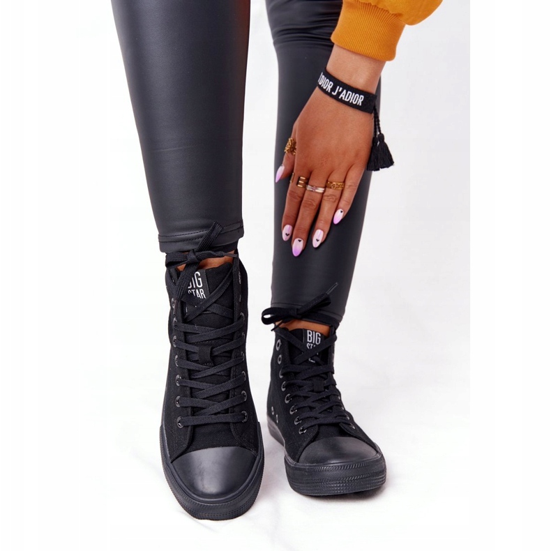 Tênis cano alto Big Star FF274A170 preto 4