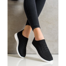 SHELOVET Calçados esportivos confortáveis ​​a céu aberto preto 2