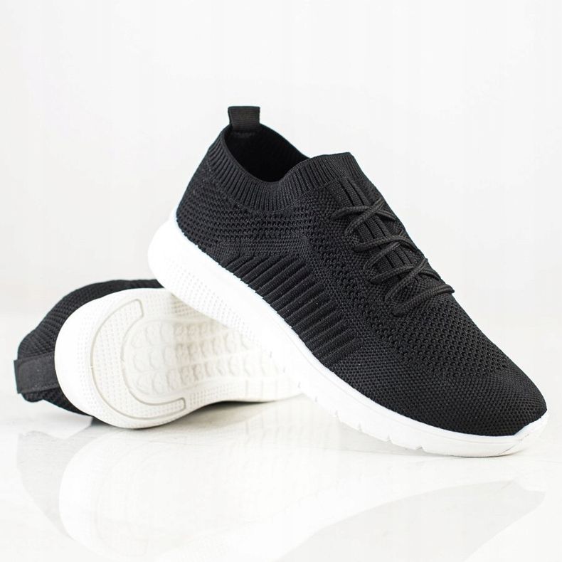 SHELOVET Calçados esportivos confortáveis ​​a céu aberto preto 1
