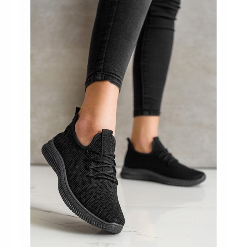 SHELOVET Calçados esportivos Openwork preto 2