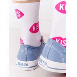 Tênis Openwork Feminino Big Star FF274037 Azul 1