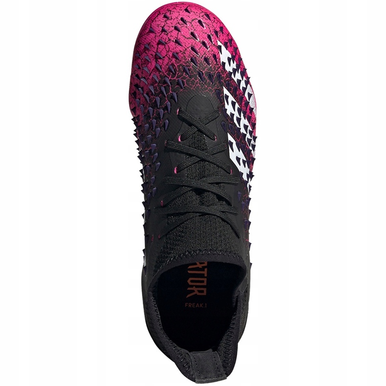 Chuteiras Adidas Predator Freak.1 Fg Jr FW7528 preto 2