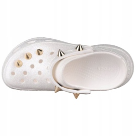 Crocs Classic Bae Glitter Stud Clog W 206783-100 branco dourado 2 Crocs Classic Bae Glitter Stud Clog W 206783-100 branco dourado 2