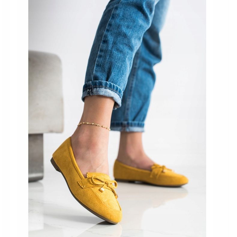 Anesia Paris Mocassins Com Arco amarelo 2
