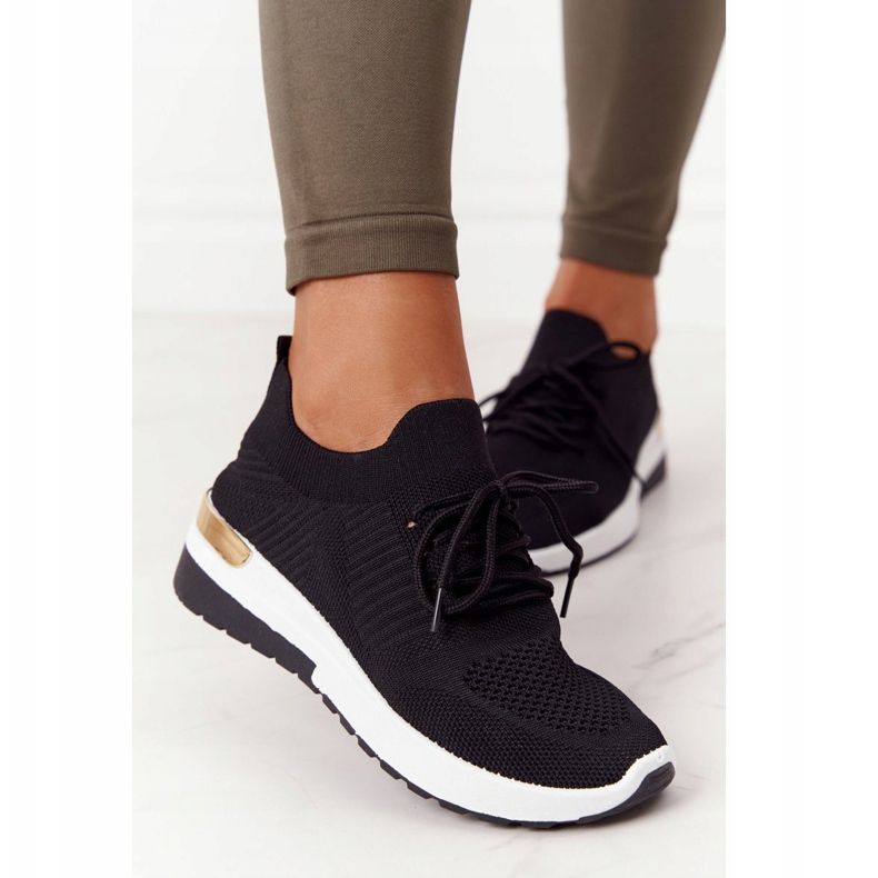 PG1 Calçados Esportivos Tênis On Wedge Preto Adeyla branco 1