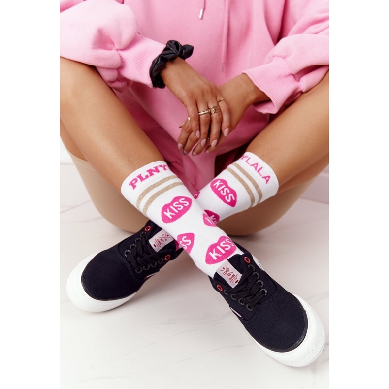 Cross Jeans Tênis feminino na cruz jeans FF2R4002C plataforma Czarme preto 2