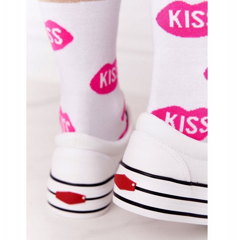 Tênis feminino com plataforma cross jeans FF2R4001C branco 1