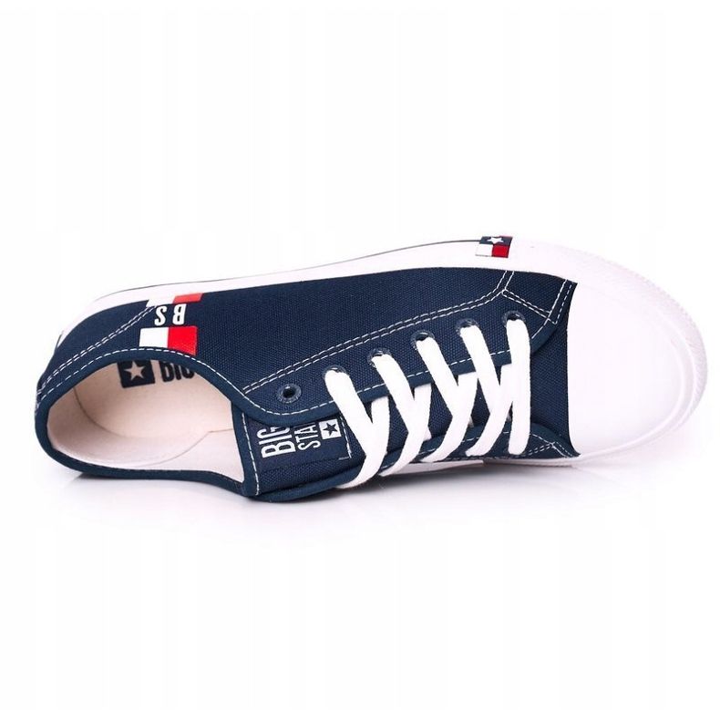 Tênis masculino Big Star HH174326 azul marinho azul-marinho 1