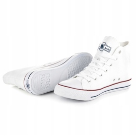 Tênis de cano alto New Age branco 2