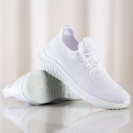 SHELOVET Calçados esportivos têxteis branco 1