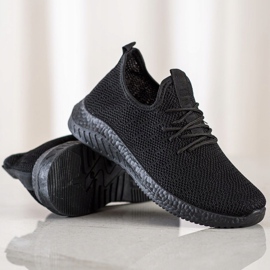 SHELOVET Calçados esportivos têxteis preto 1