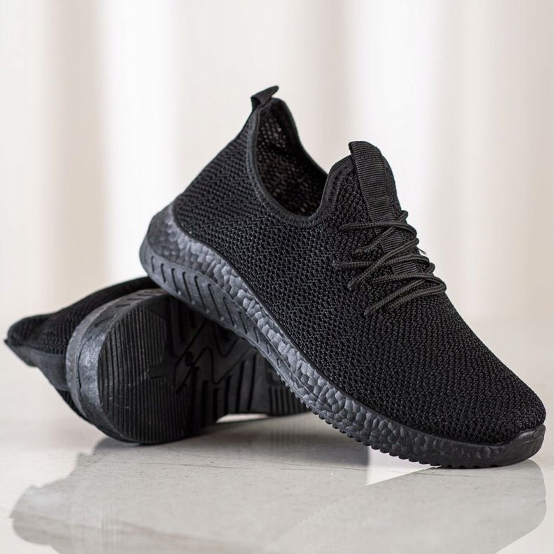 SHELOVET Calçados esportivos têxteis preto 1