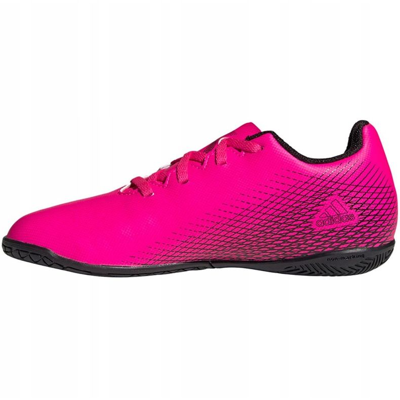 Chuteiras Adidas X Ghosted.4 In Jr FW6922 multicolorido rosa 1