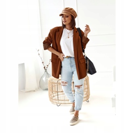 Desafio de tênis feminino deslizando cáqui bege marrom 3