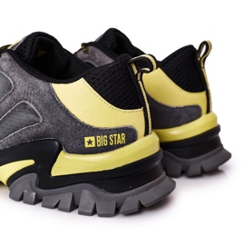 Sapatos esportivos masculinos Memory Foam Big Star HH174278 Preto 1