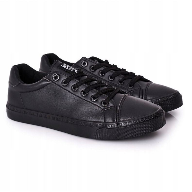 Tênis masculinos Big Star HH174035 Pretos 2