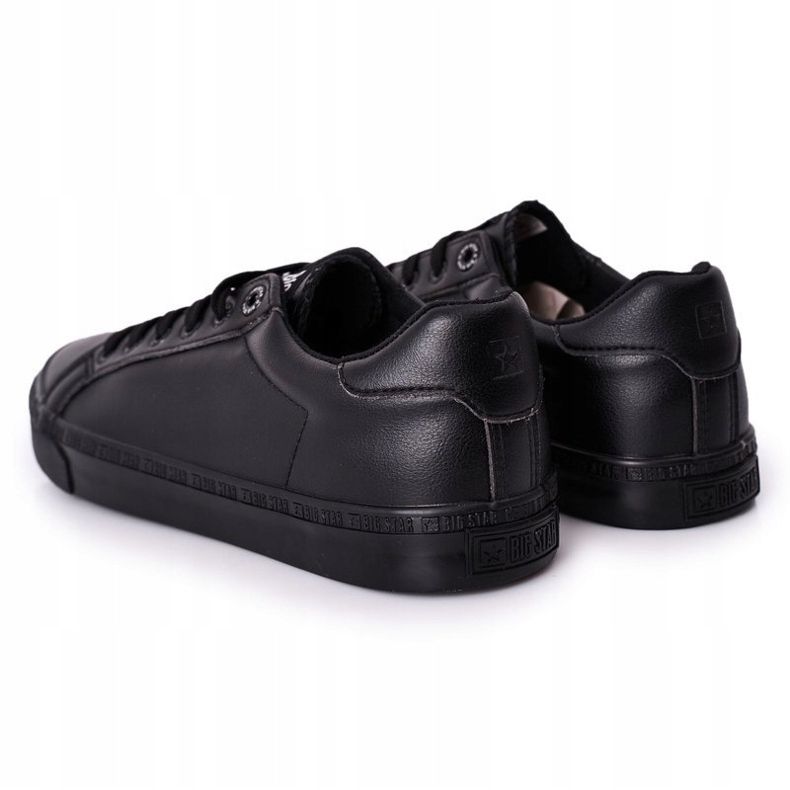 Tênis masculinos Big Star HH174035 Pretos 1
