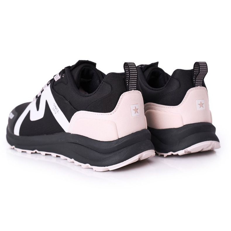 Sapatos esportivos masculinos Memory Foam Big Star HH174088 Preto 1