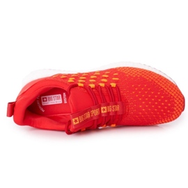 Sapatos esportivos masculinos Memory Foam Big Star FF174240 Vermelho 1
