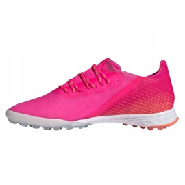 Chuteiras Adidas X Ghosted.1 Tf M FW6963 multicolorido rosa 1 Chuteiras Adidas X Ghosted.1 Tf M FW6963 multicolorido rosa 1
