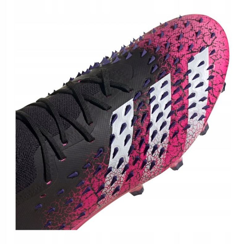 Chuteiras Adidas Predator Freak.1 Low Ag M FZ3751 preto, preto, rosa preto 2