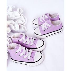 FRROCK Tênis alto infantil Violet Filemon roxo 2
