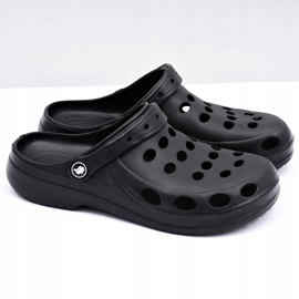 Flameshoes Sandálias Masculinas Black Kroks preto 3