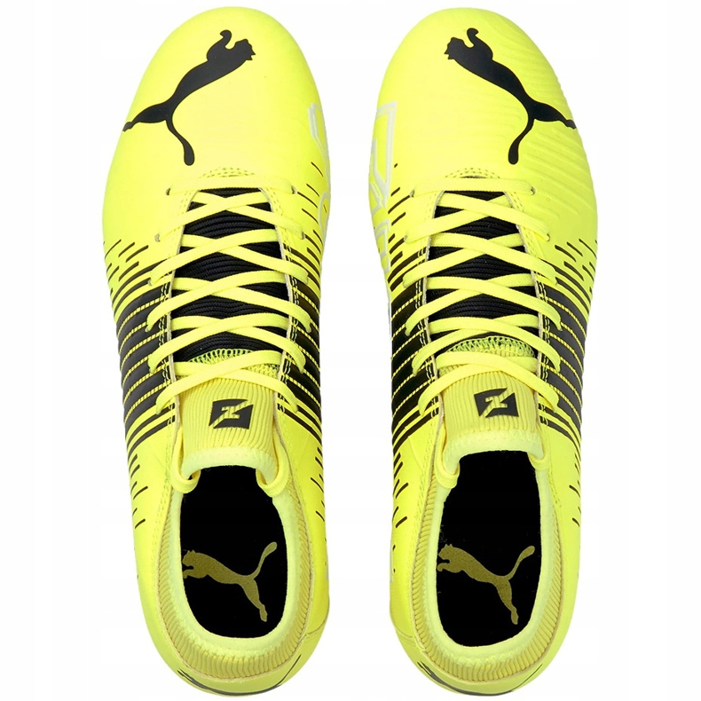 Chuteiras Puma Future Z 4.1 Fg Ag 106252 01 amarelo amarelo 1