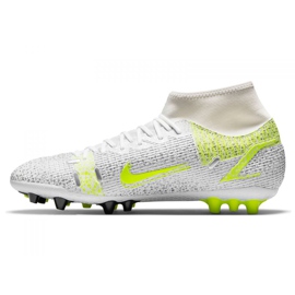 Chuteiras Nike Superfly 8 Academy Ag M CV0842-107 prata, branco prata 2
