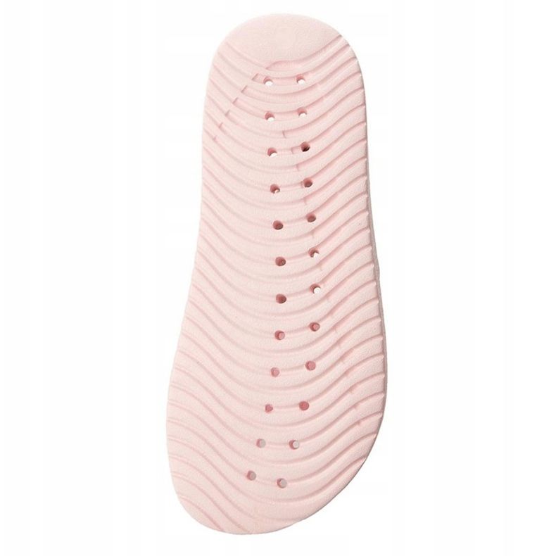Chinelos femininos Nike Kawa Shower rosa 832655 601 cinza 3