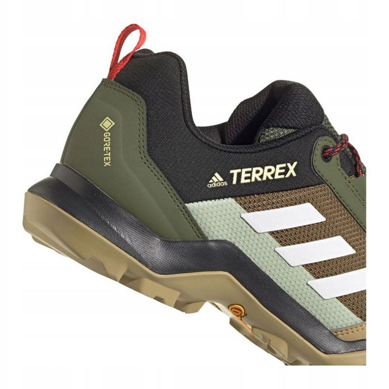 Sapatos Adidas Terrex AX3 Gtx M FX4567 preto multicolorido verde 2