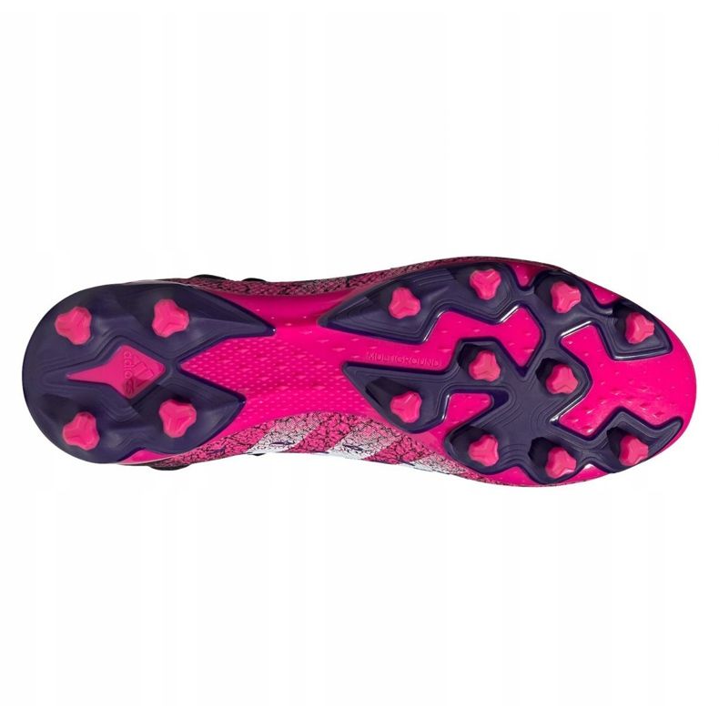 Chuteiras Adidas Predator Freak.3 Mg M FW7515 grafite, preto, roxo preto 2