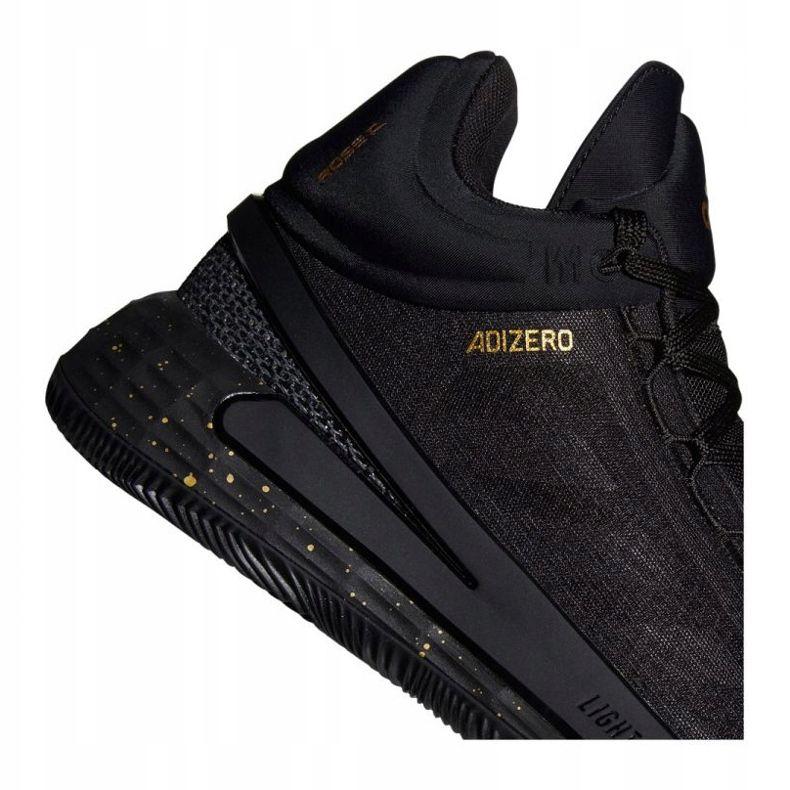 Sapatos Adidas D Rose 11 M FZ1544 multicolorido preto 1