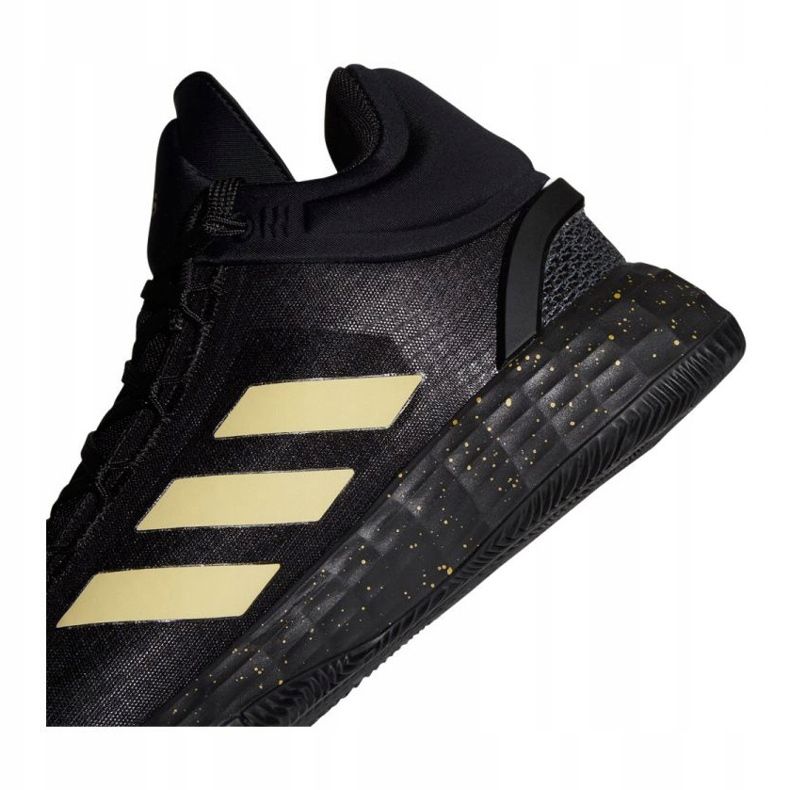 Sapatos Adidas D Rose 11 M FZ1544 multicolorido preto 2