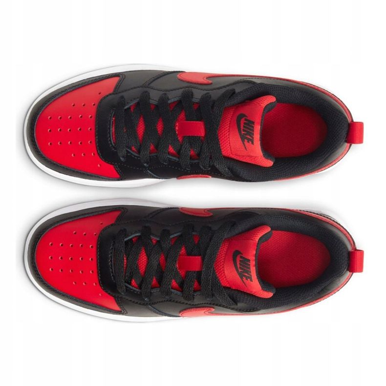 Sapatos Nike Court Borough Low 2 Jr BQ5448-007 preto 2