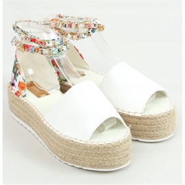 Alpercatas brancas com dedos abertos JH153P brancas branco multicolorido 1