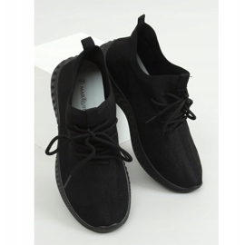 Meias sapatos esportivos pretos 7819 All Black 1