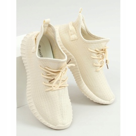 Meias esportivas bege 7817 LT.BEIGE 1