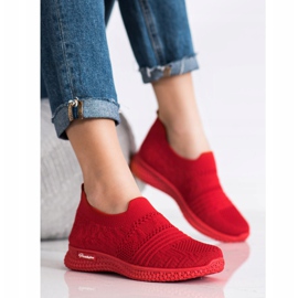 Tênis MCKEYLOR Red Slip-On vermelho 1