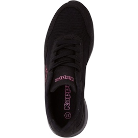 Sapatos femininos Kappa Follow Oc preto-rosa 242512 1122 1