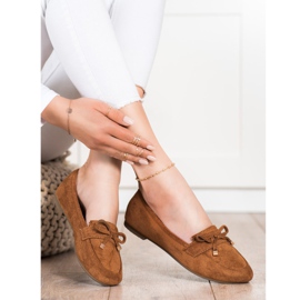 Anesia Paris Mocassins Com Arco castanho 1