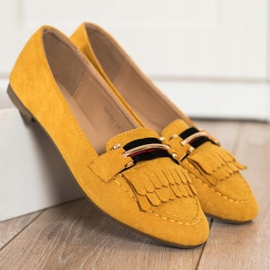 Anesia Paris Mocassins elegantes amarelo 1