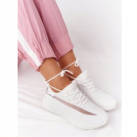 PS1 Tênis feminino esportivo branco incrível 1