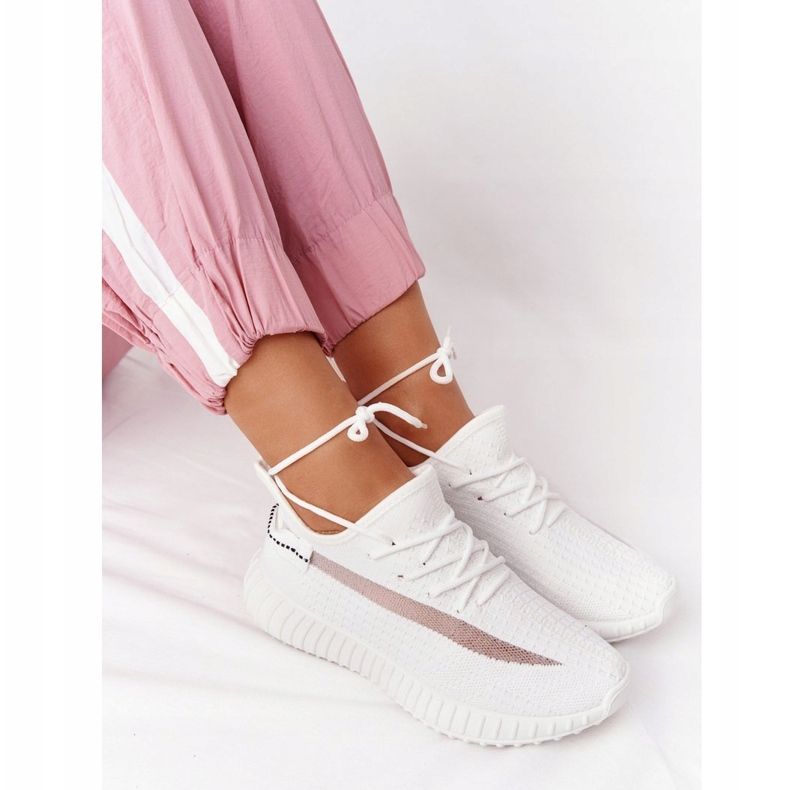 PS1 Tênis feminino esportivo branco incrível 1