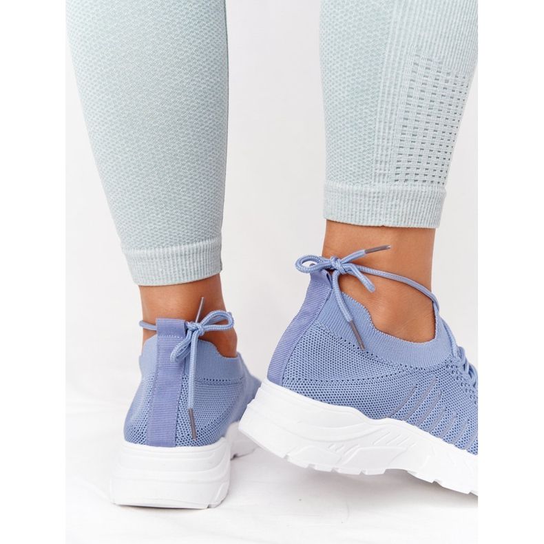 PS1 Calçados esportivos femininos tênis Blue Ruler branco azul 1