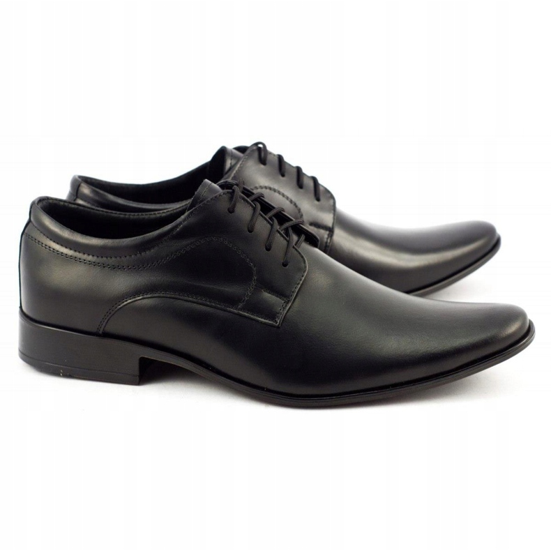 Lukas 447 sapatos formais masculinos negros preto 1