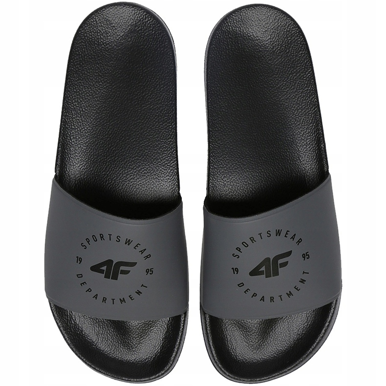 Chinelos masculinos 4F cinza H4L21 KLM002 25S 1