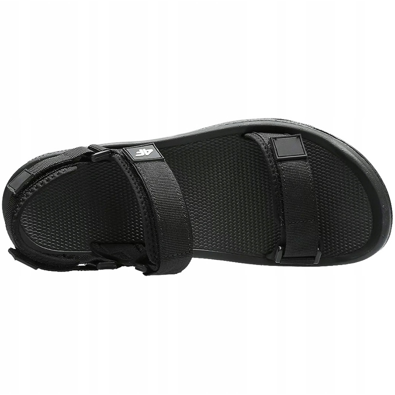 Sandálias masculinas 4F preto profundo H4L21 SAM001 20S 1